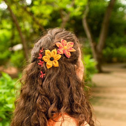 Flower Hairclips