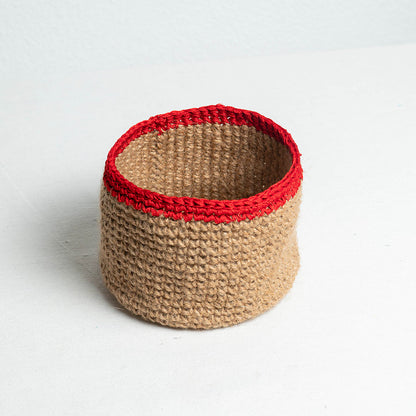 Jute Crochet Basket