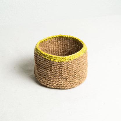 Jute Crochet Basket