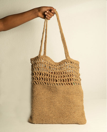 Jute Formal Tote