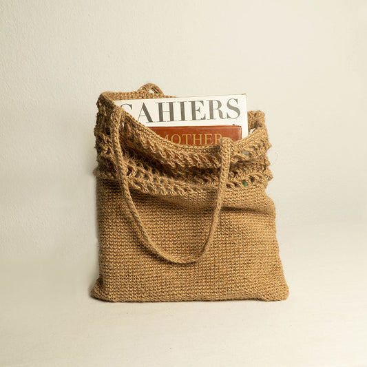 Jute Formal Tote